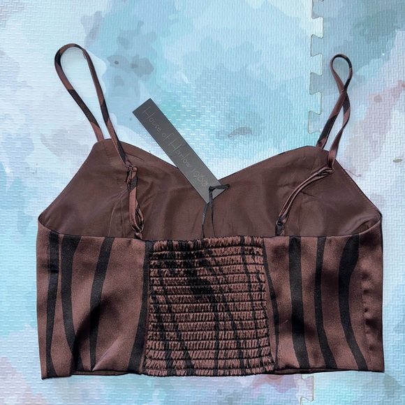 House of Harlow 1960 Satin Crop - NWT (S) - Picture 3 of 3